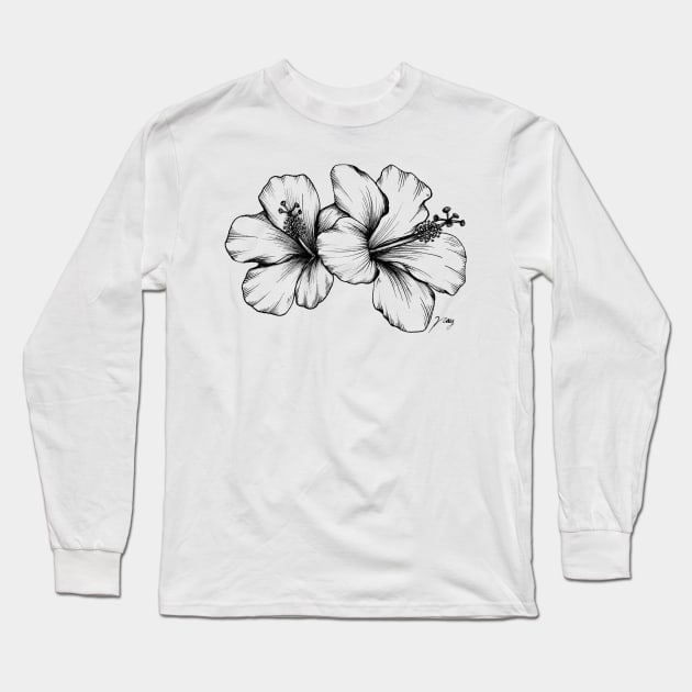 Summer Flowers Long Sleeve T-Shirt by Akbaly